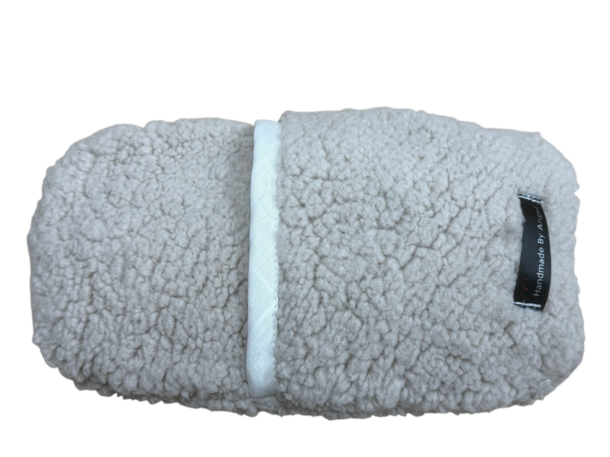 Warmte kussen baby teddy ecru