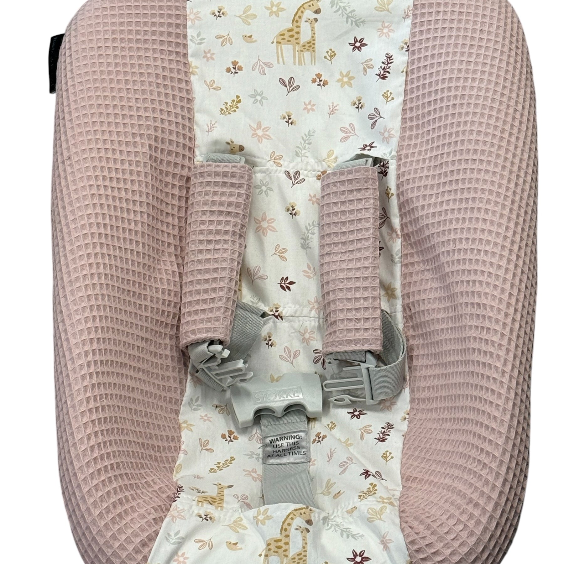 Stokke newborn hoes oud roze giraffe bloemetje