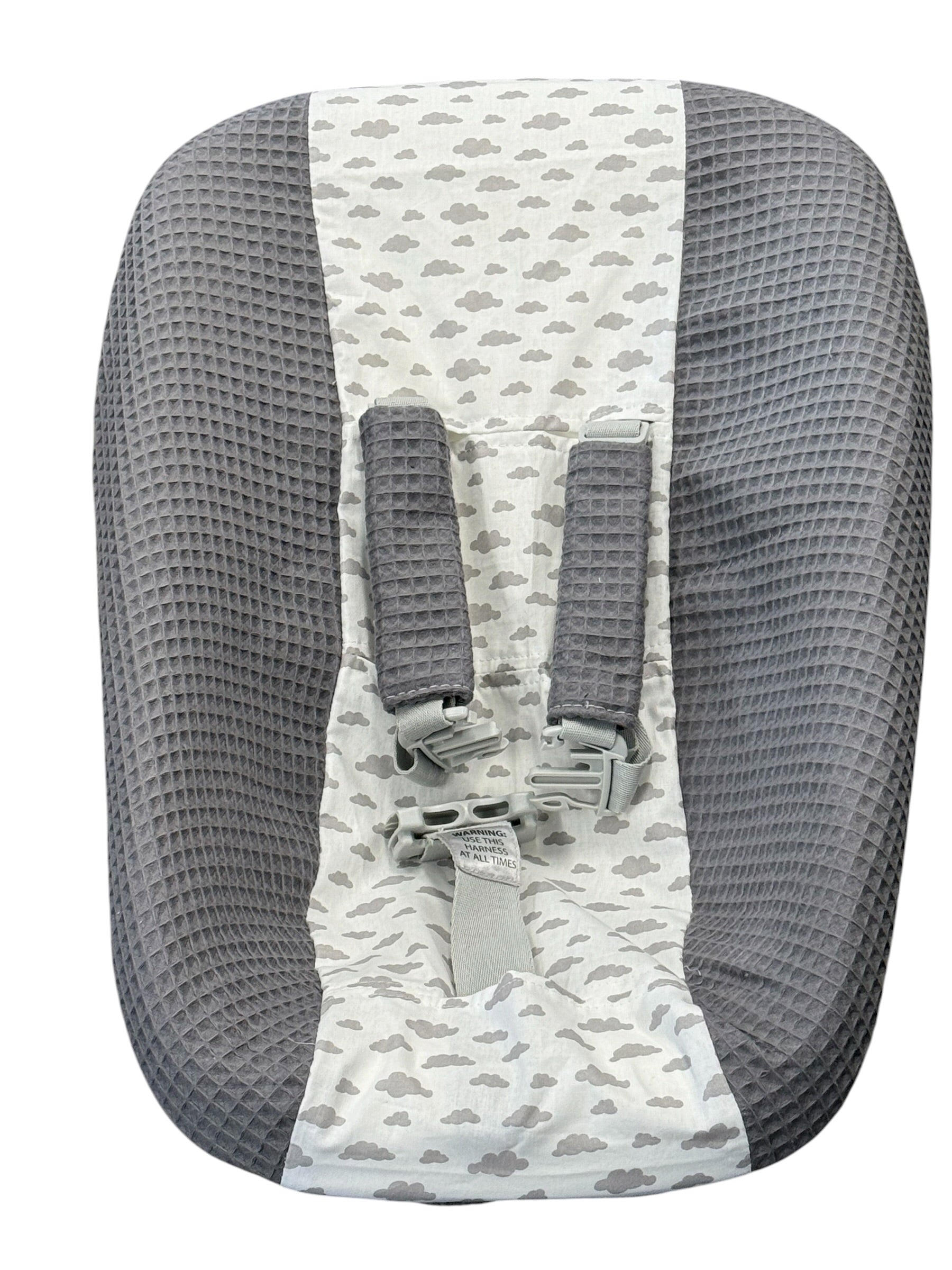 Stokke newborn hoes antraciet grijs wolkjes