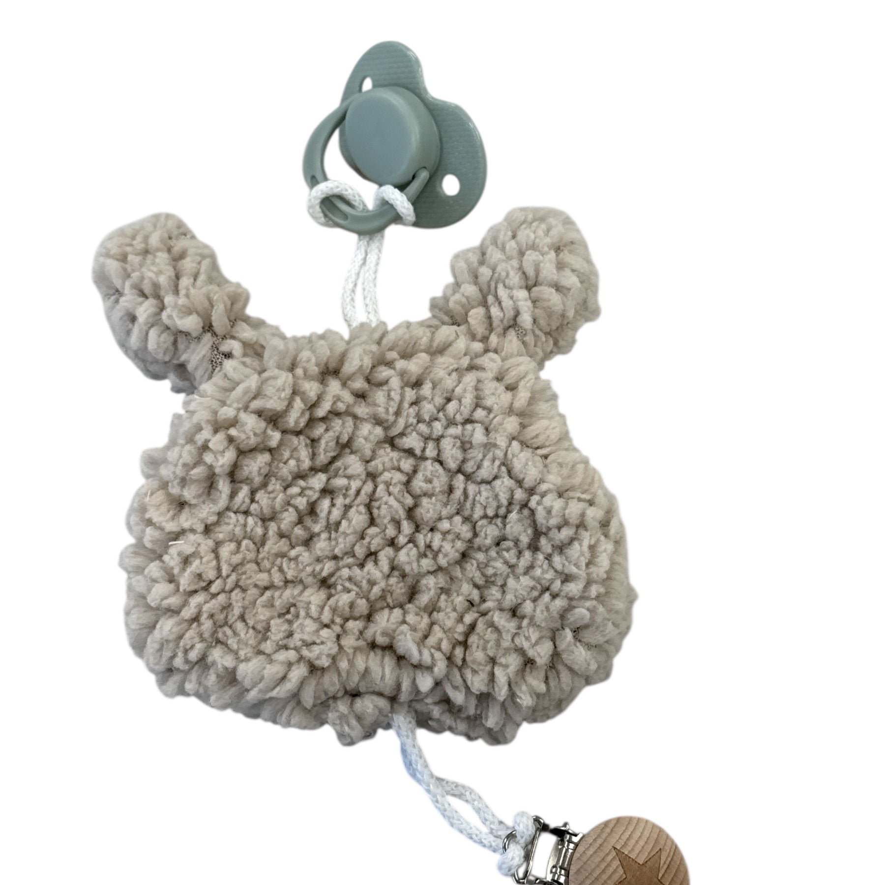 Speendoekje beer Teddy beige