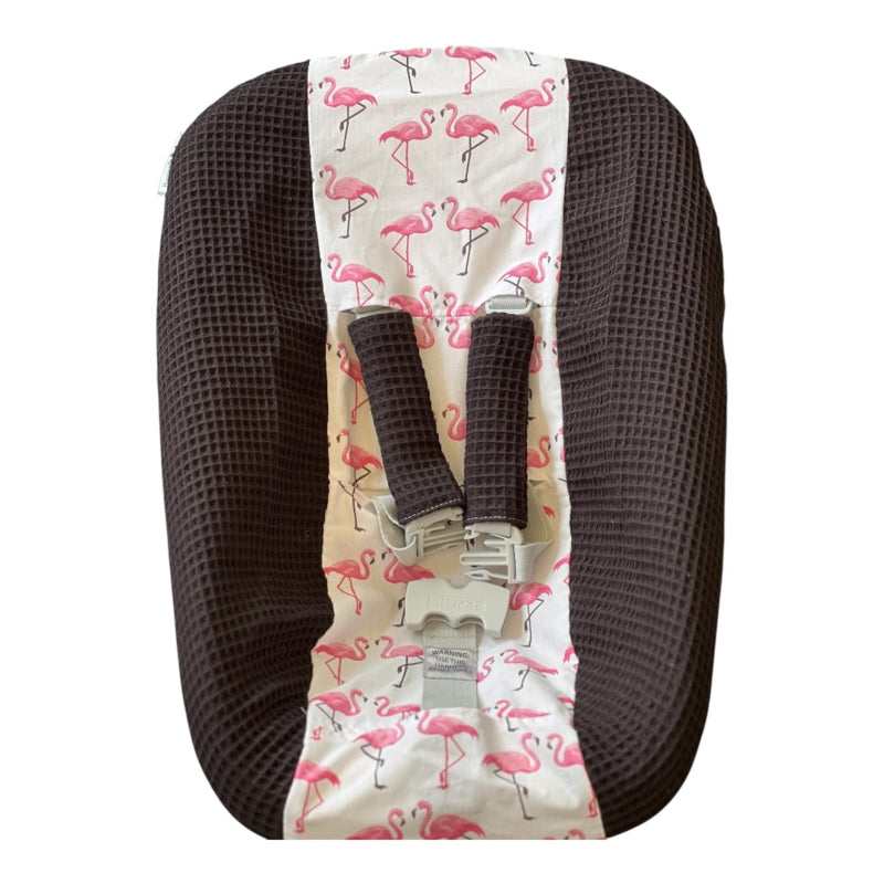 Stokke newborn hoes zwart flamingo
