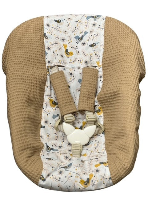 Stokke newborn hoes cognac vogeltjes