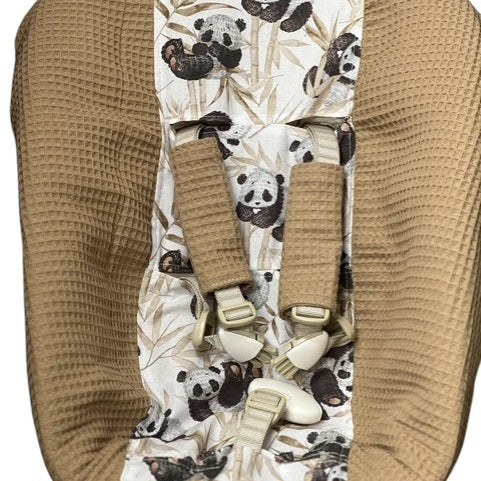 Stokke newborn hoes cognac panda beer beige