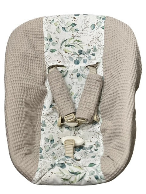 Stokke newborn hoes zand taupe beige takjes