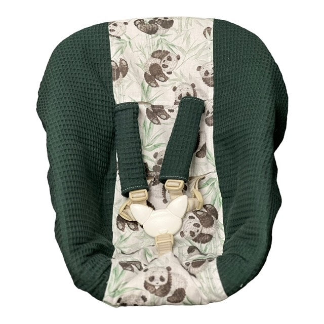 Stokke newborn hoes donker groen panda