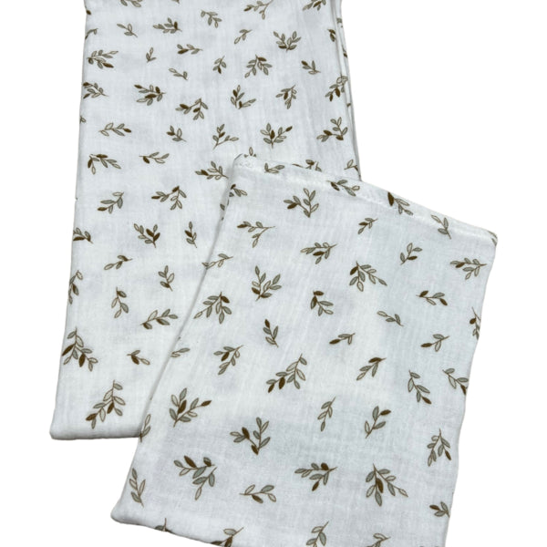 Hydrofiel doek en washandje takjes