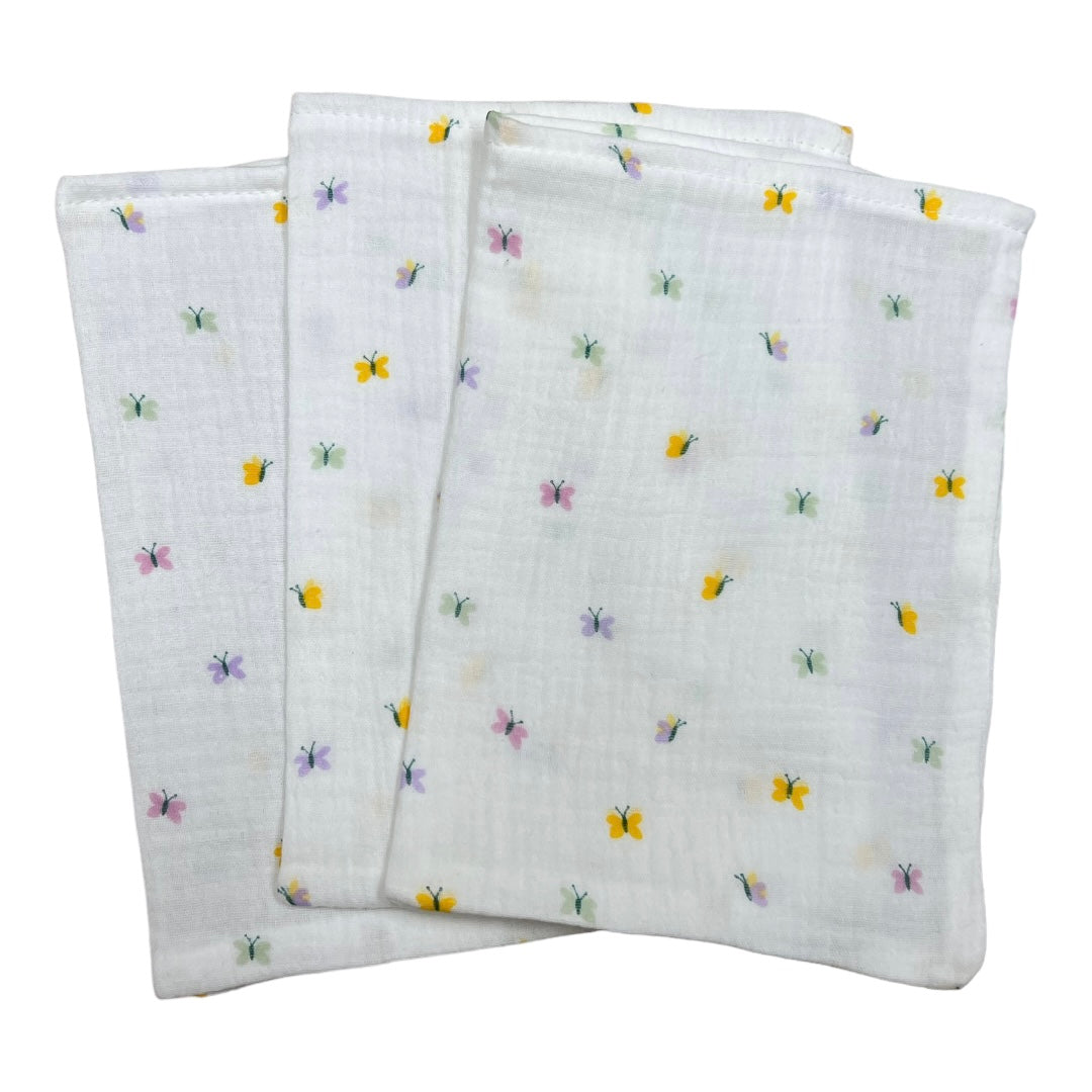 Hydrofiel washandjes vlinders