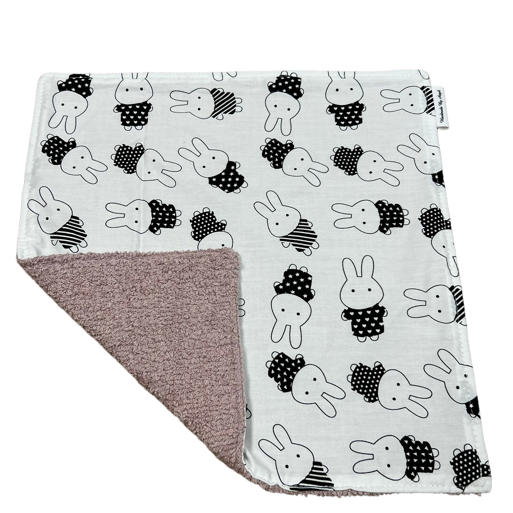 Spuugdoekje oud roze nijntje