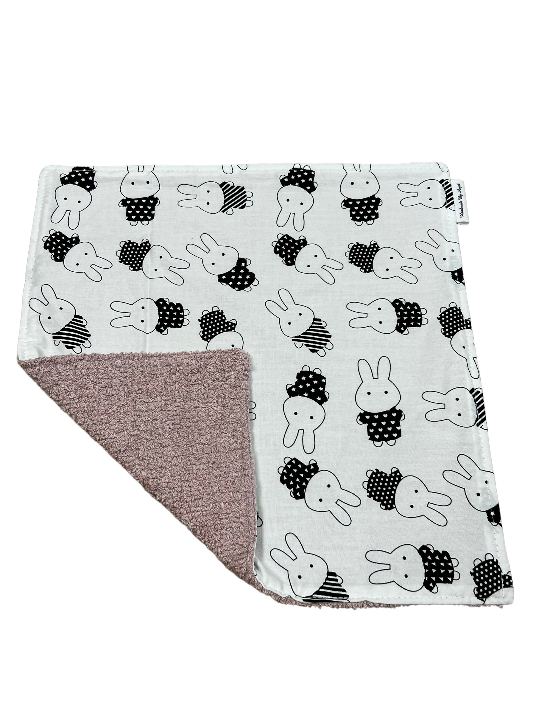 Spuugdoekje oud roze nijntje