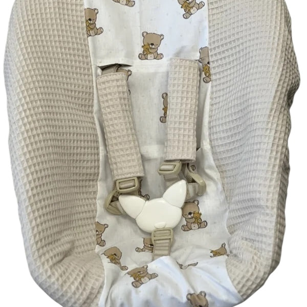 Stokke newborn hoes ecru teddy beer