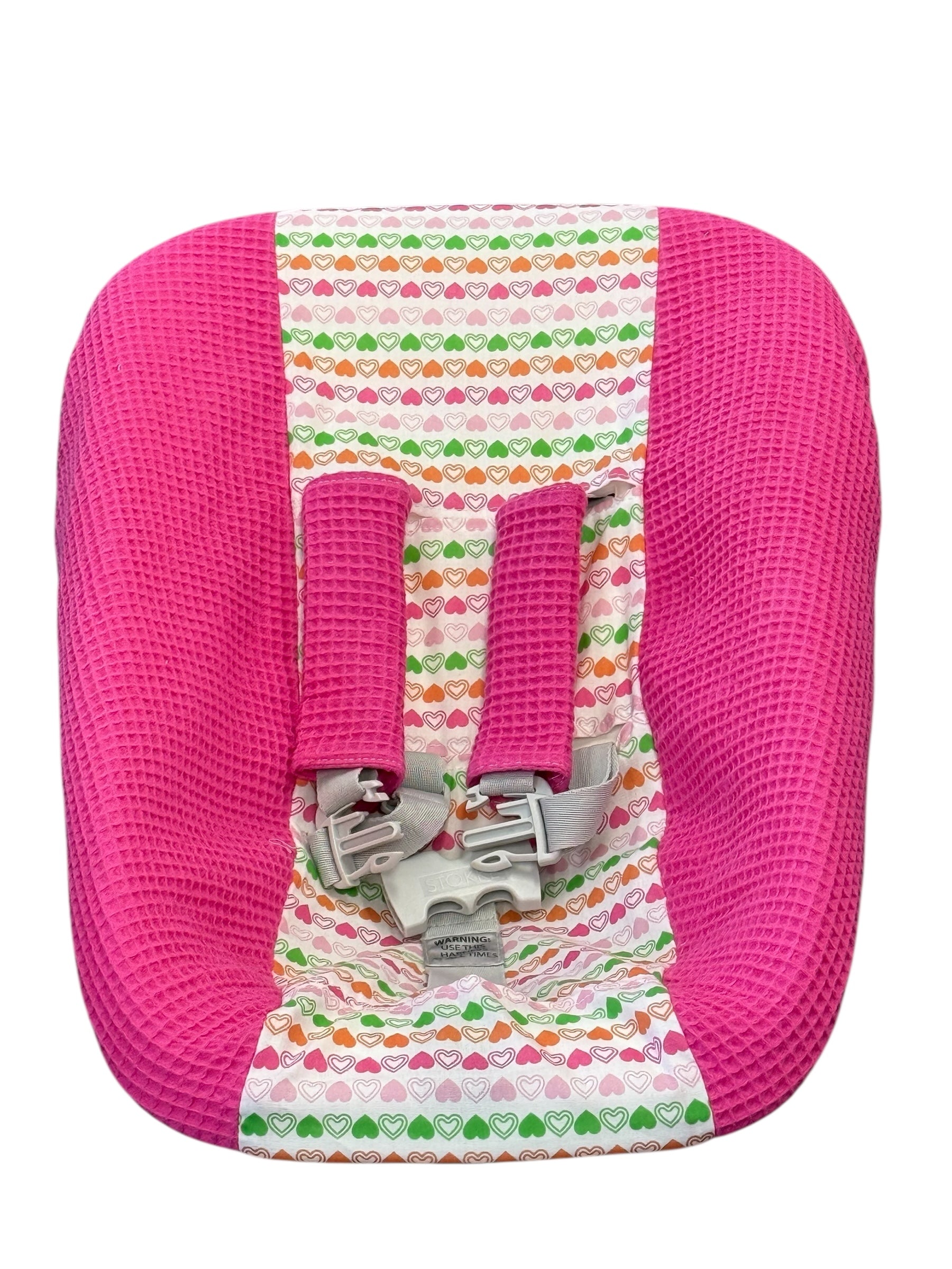 Stokke newborn hoes fuchsia gekleurde hartjes