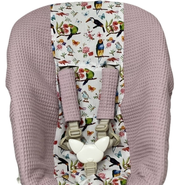 Stokke newborn hoes oud roze birds