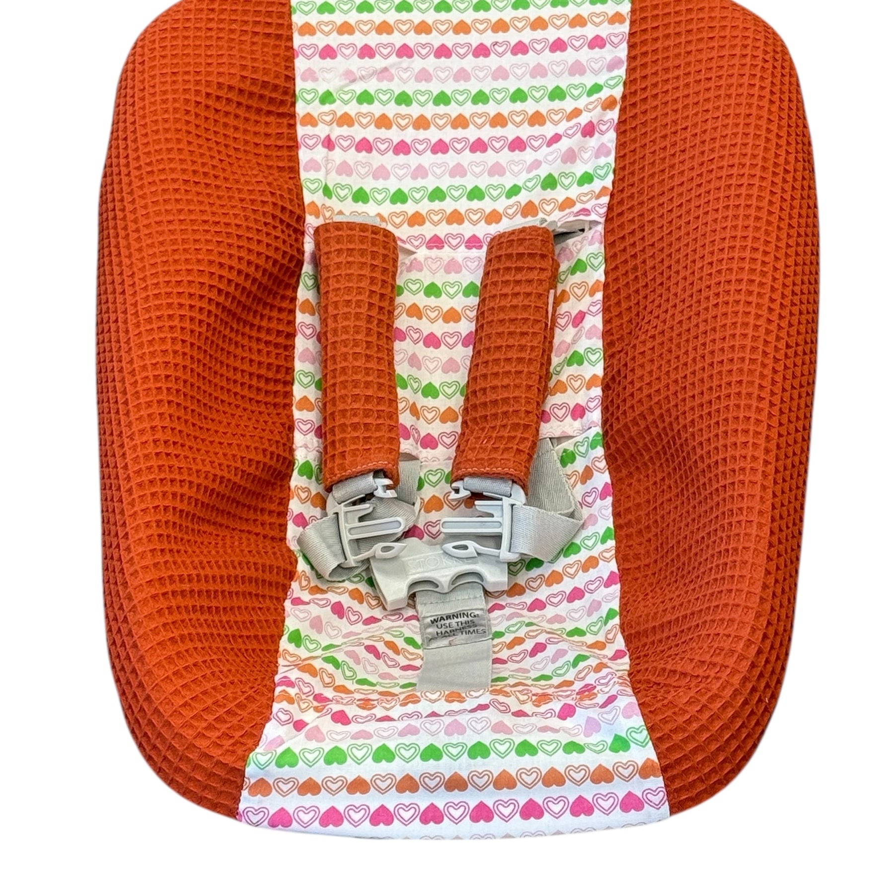 Stokke newborn hoes koper brique roest gekleurde hartjes