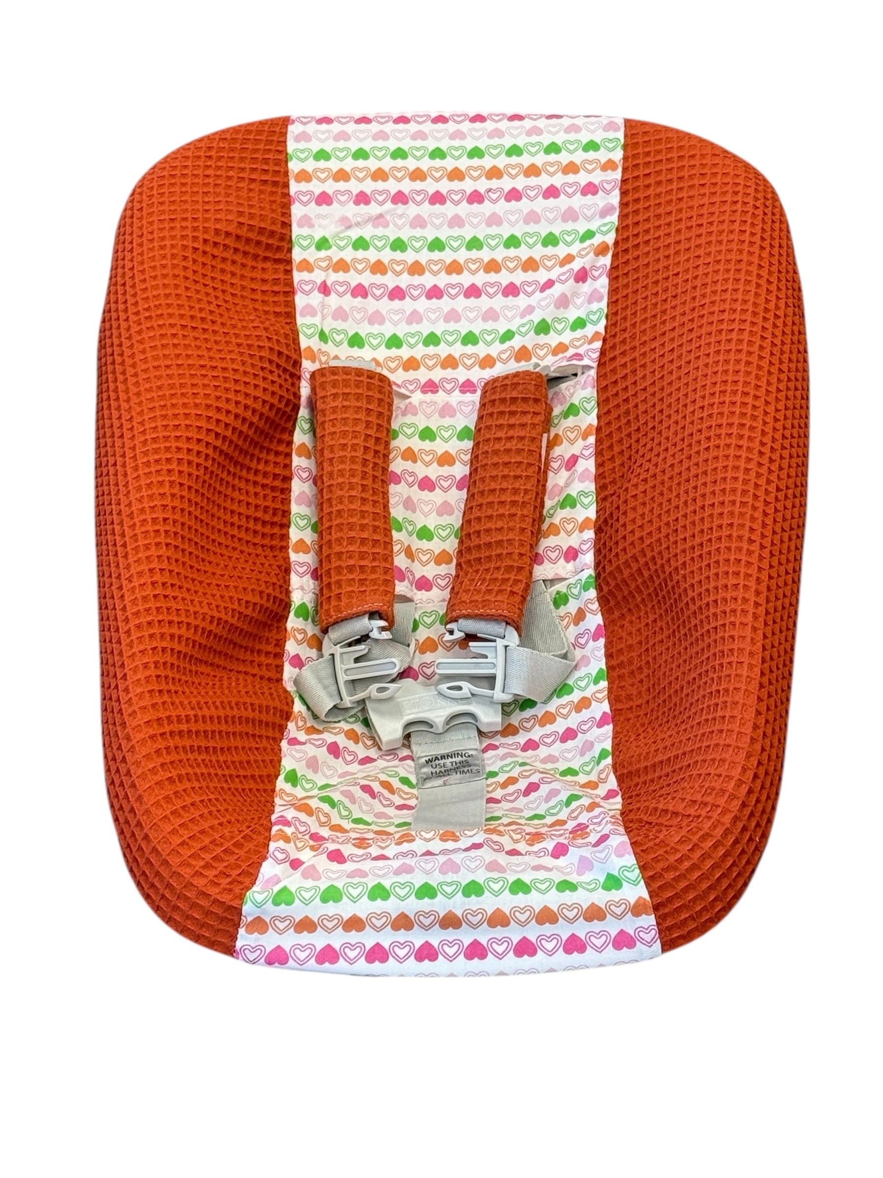 Stokke newborn hoes koper brique roest gekleurde hartjes