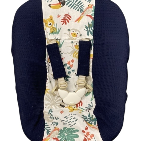 Stokke newborn hoes donker blauw jungle