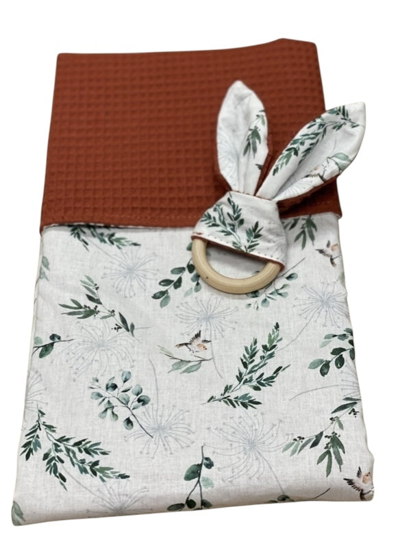 Baby deken kinderwagen deken wieg deken koper takje vogeltje