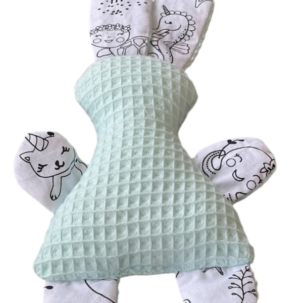 Knuffeltje konijn mint zeeleven