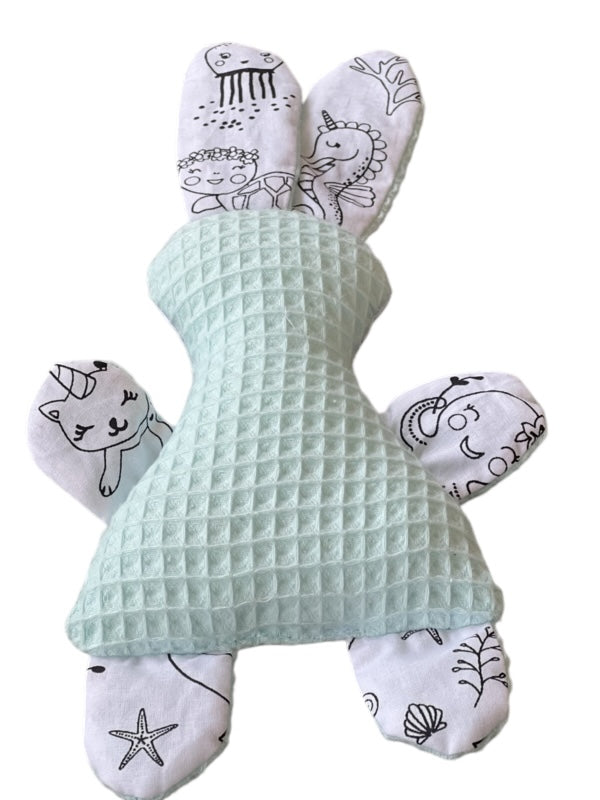 Knuffeltje konijn mint zeeleven