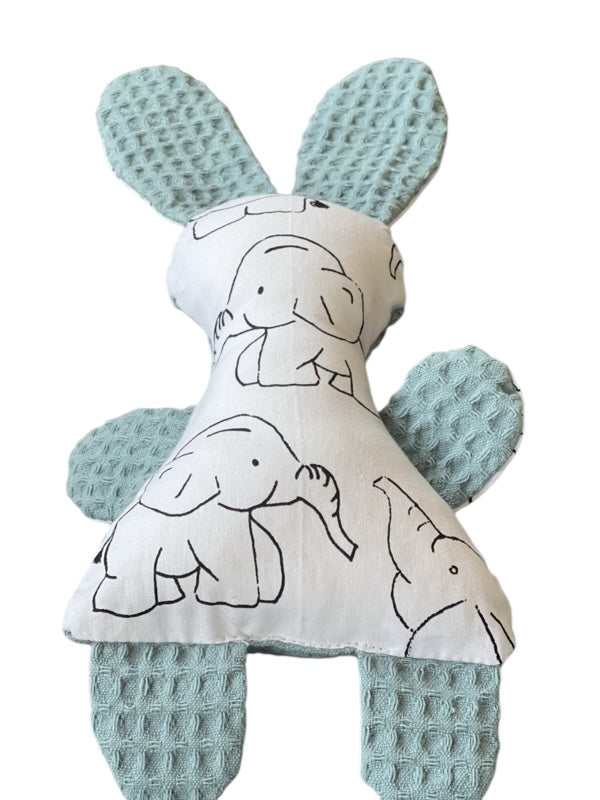 Knuffeltje konijn adriatic blue olifanten