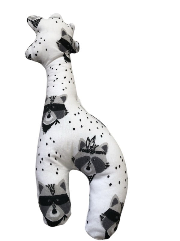 Knuffeltje giraffe wasbeer