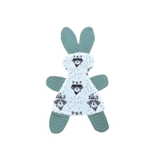 Knuffeldoekje konijn wasbeer