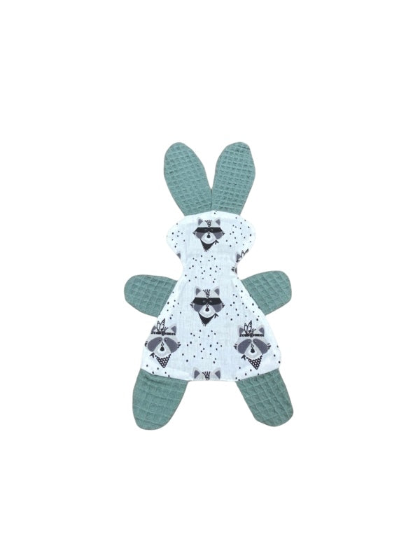 Knuffeldoekje konijn wasbeer