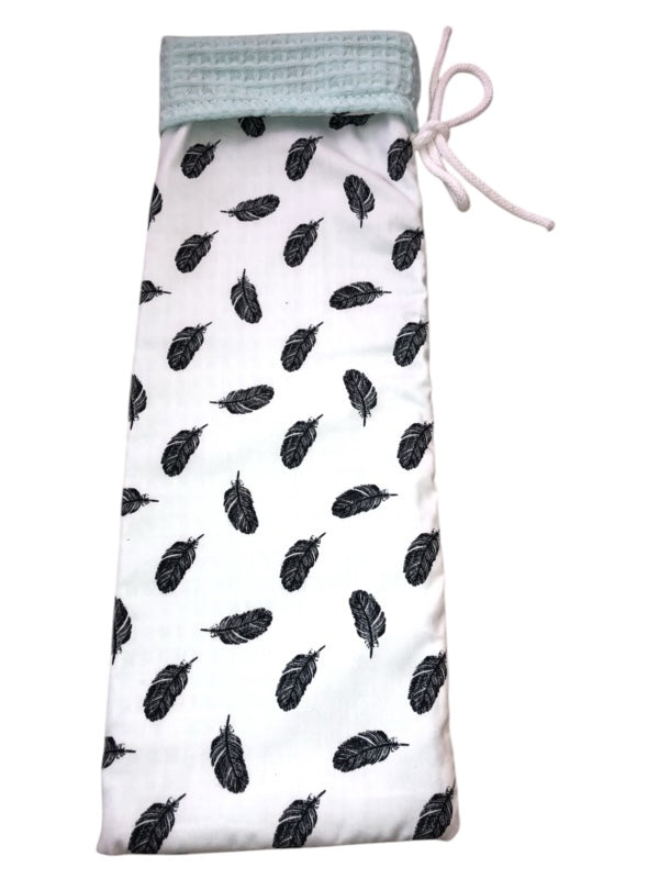 Kruikzak mint groen dikke veer