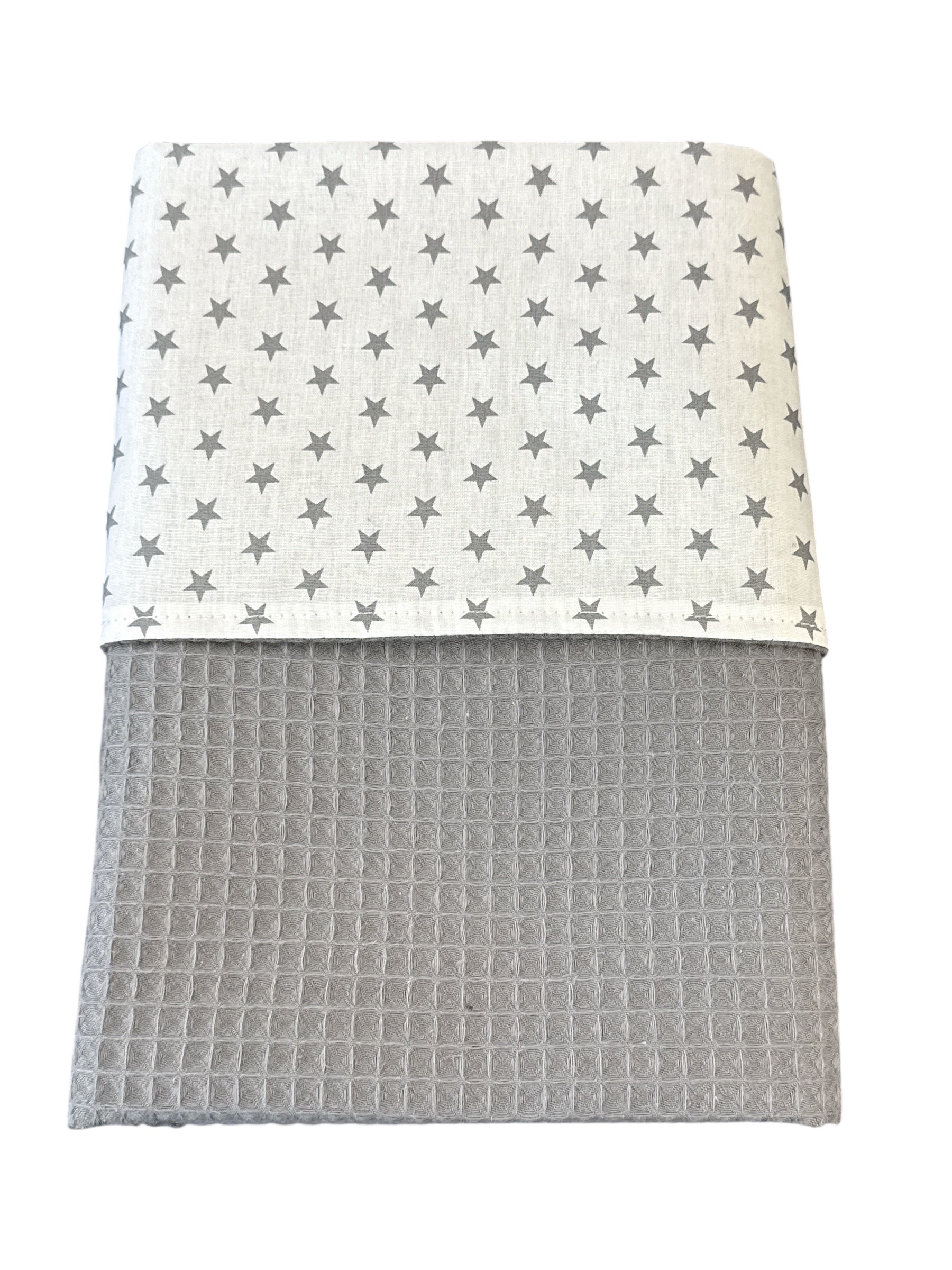 Baby deken kinderwagen deken wieg deken antraciet sterren