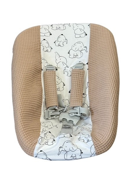 Stokke Newborn hoes zand beige taupe olifanten